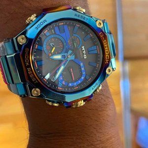 Like New In Box G Shock- Limited Edition MTGB2000PH2A Blue Phoenix